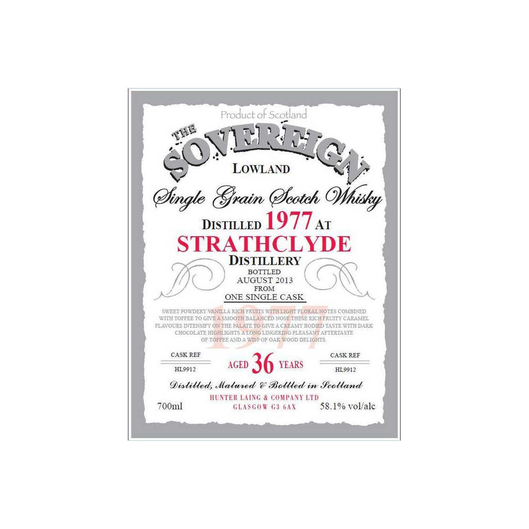 Strathclyde 1977 36 Years Single Grain Whisky 2