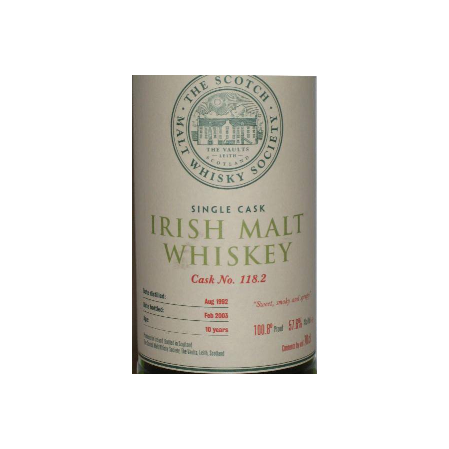 The Scotch Malt Whisky Society 1992 10 Years Single Malt Whisky 2