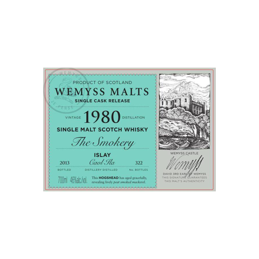 Caol Ila 1980 33 Years Single Malt Whisky