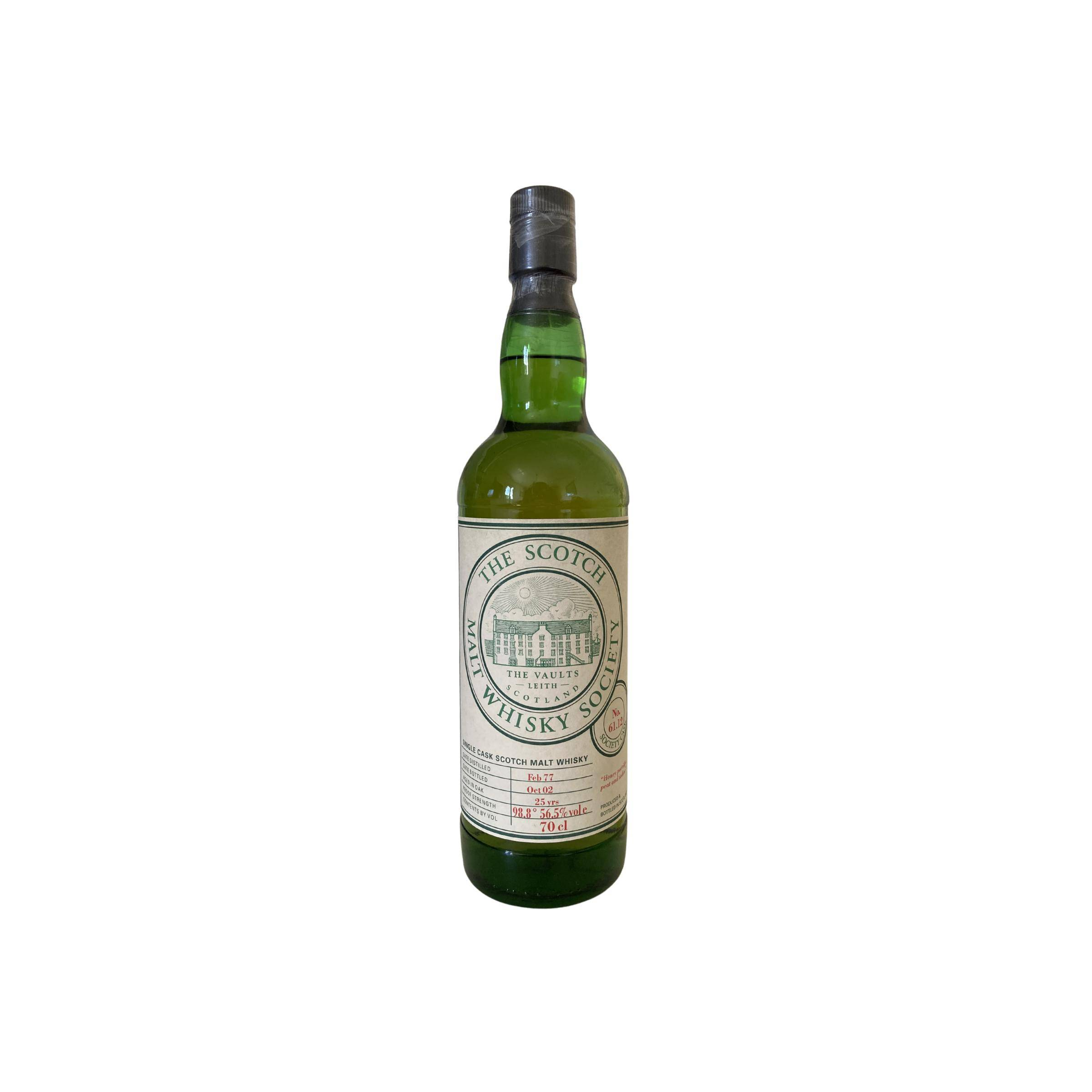 The Scotch Malt Whisky Society 1977 25 Years Single Malt Whisky