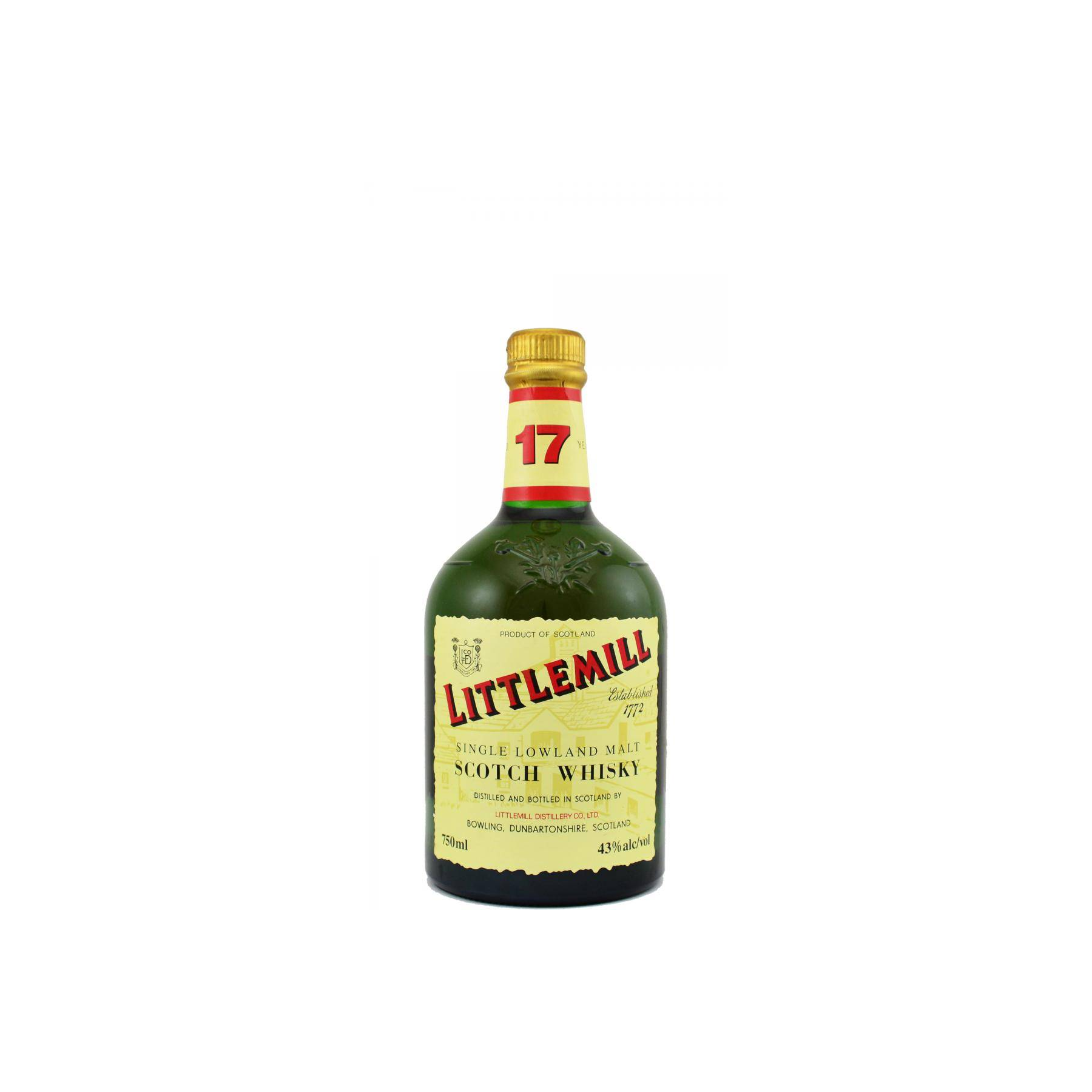Littlemill 17 Years Single Malt Whisky