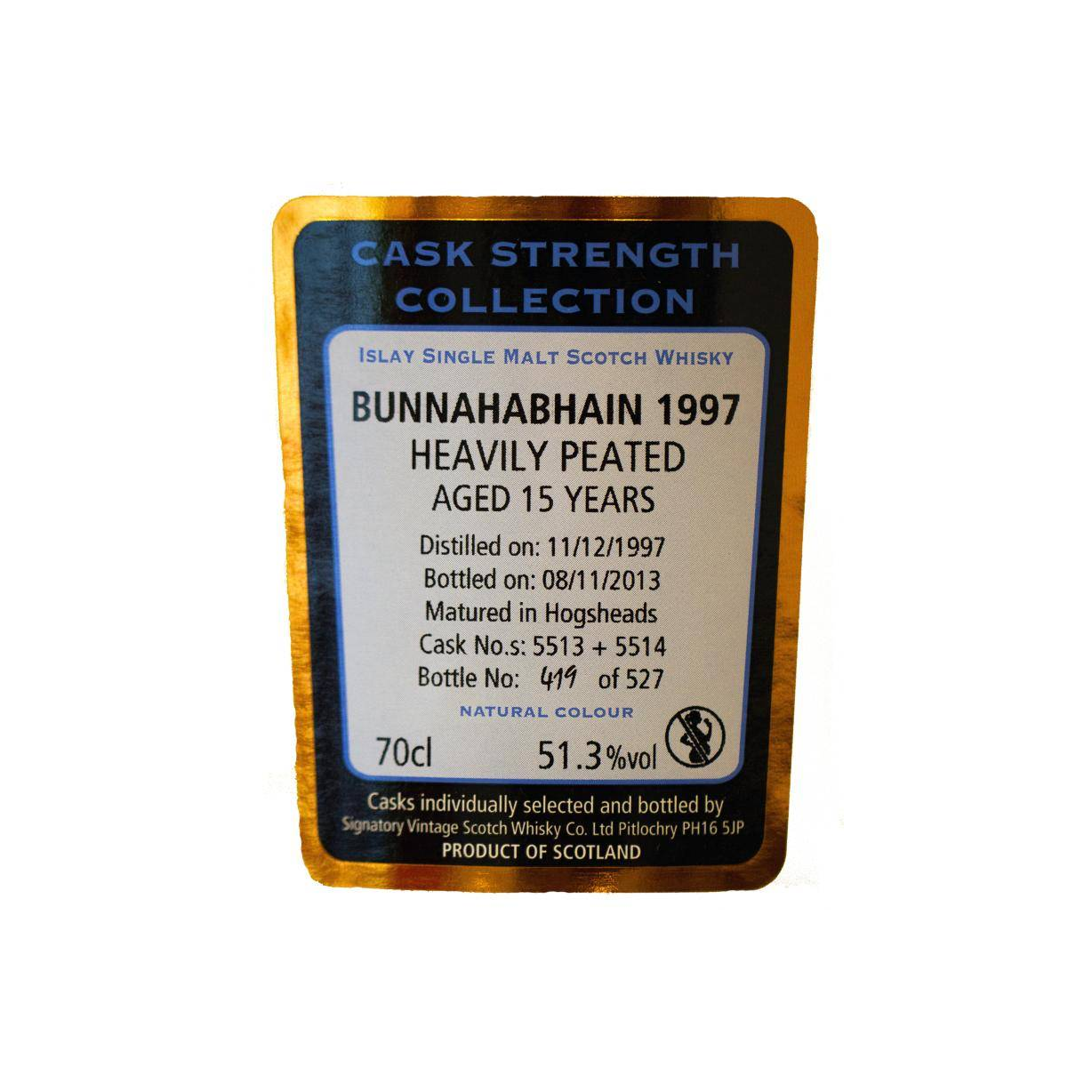 Bunnahabhain 1997 15 Years Single Malt Whisky 2
