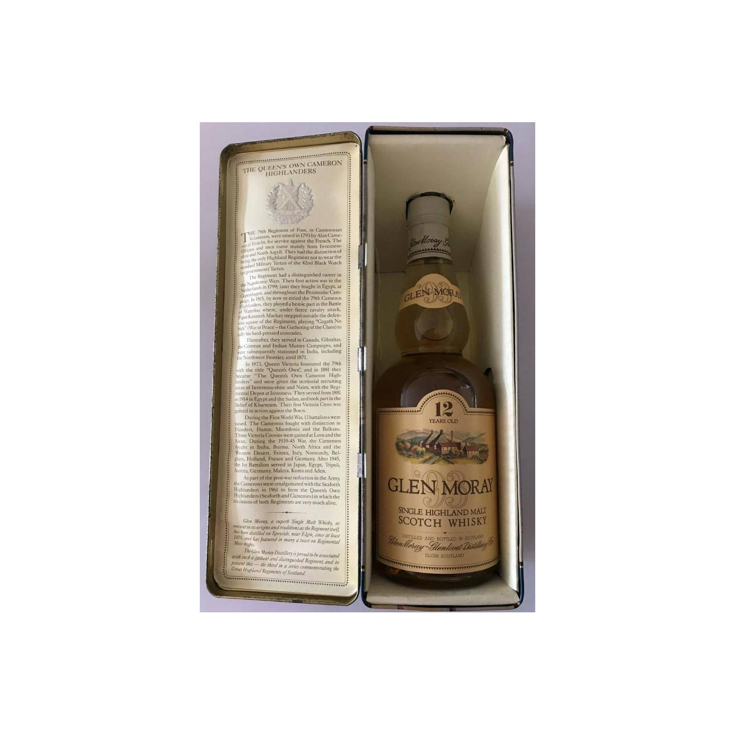 Glen Moray 12 Years Single Malt Whisky 2