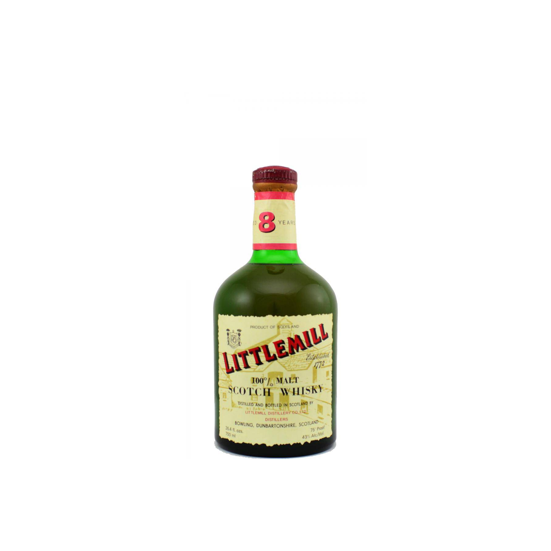 Littlemill 8 Years Single Malt Whisky