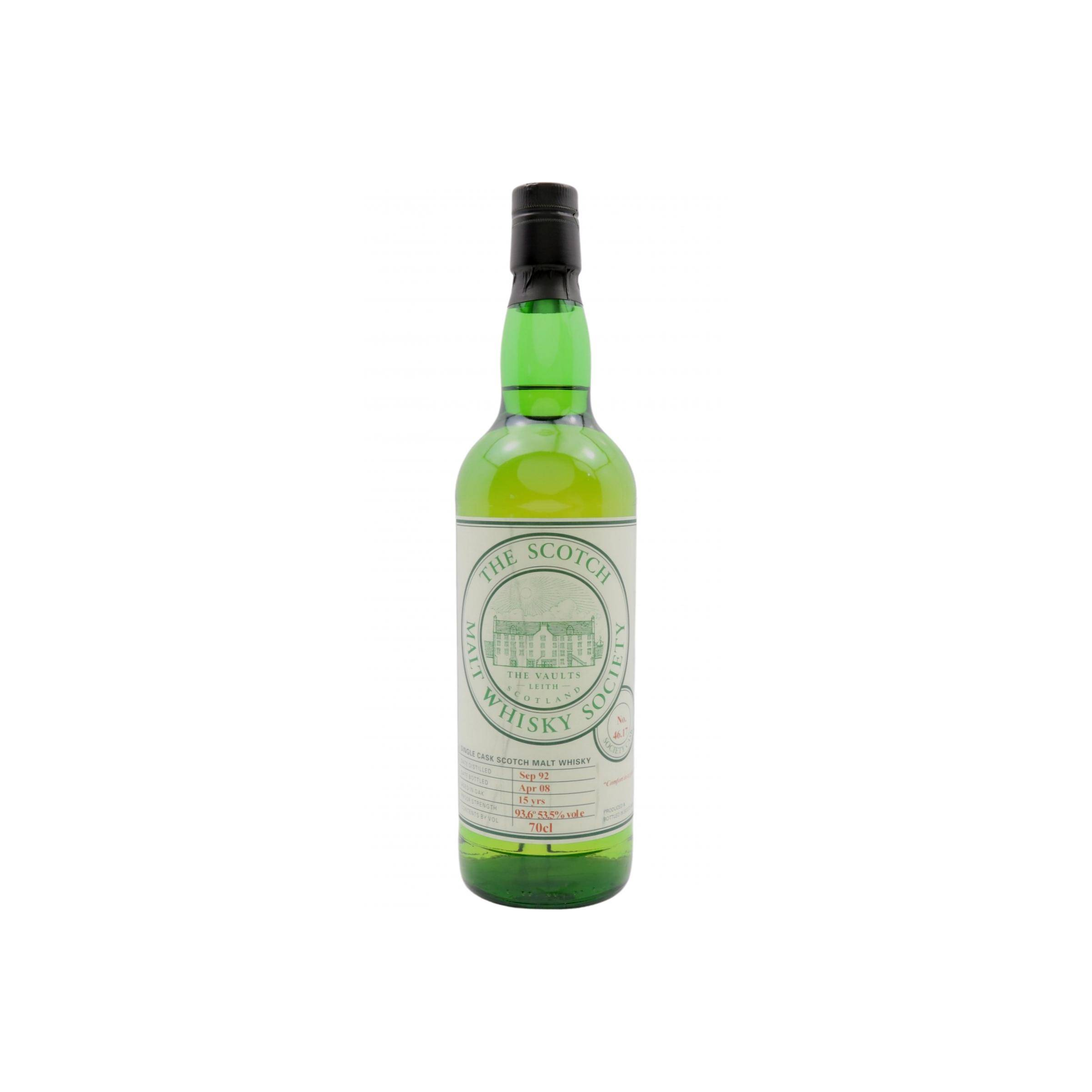 The Scotch Malt Whisky Society 1992 15 Years Single Malt Whisky
