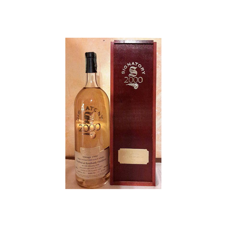 Rosebank 1990 9 Years Single Malt Whisky 2