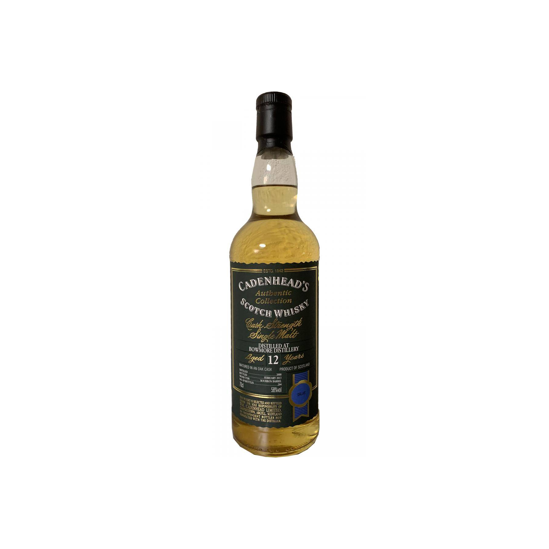Bowmore Authentic Collection 2000 12 Years Single Malt Whisky