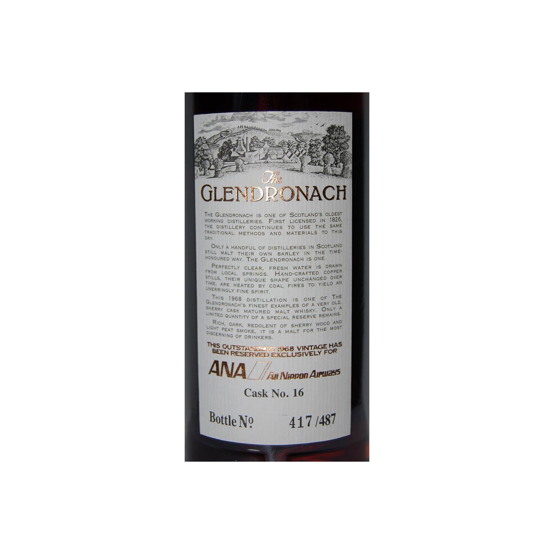 GlenDronach Single Cask 1968 25 Years Single Malt Whisky 2