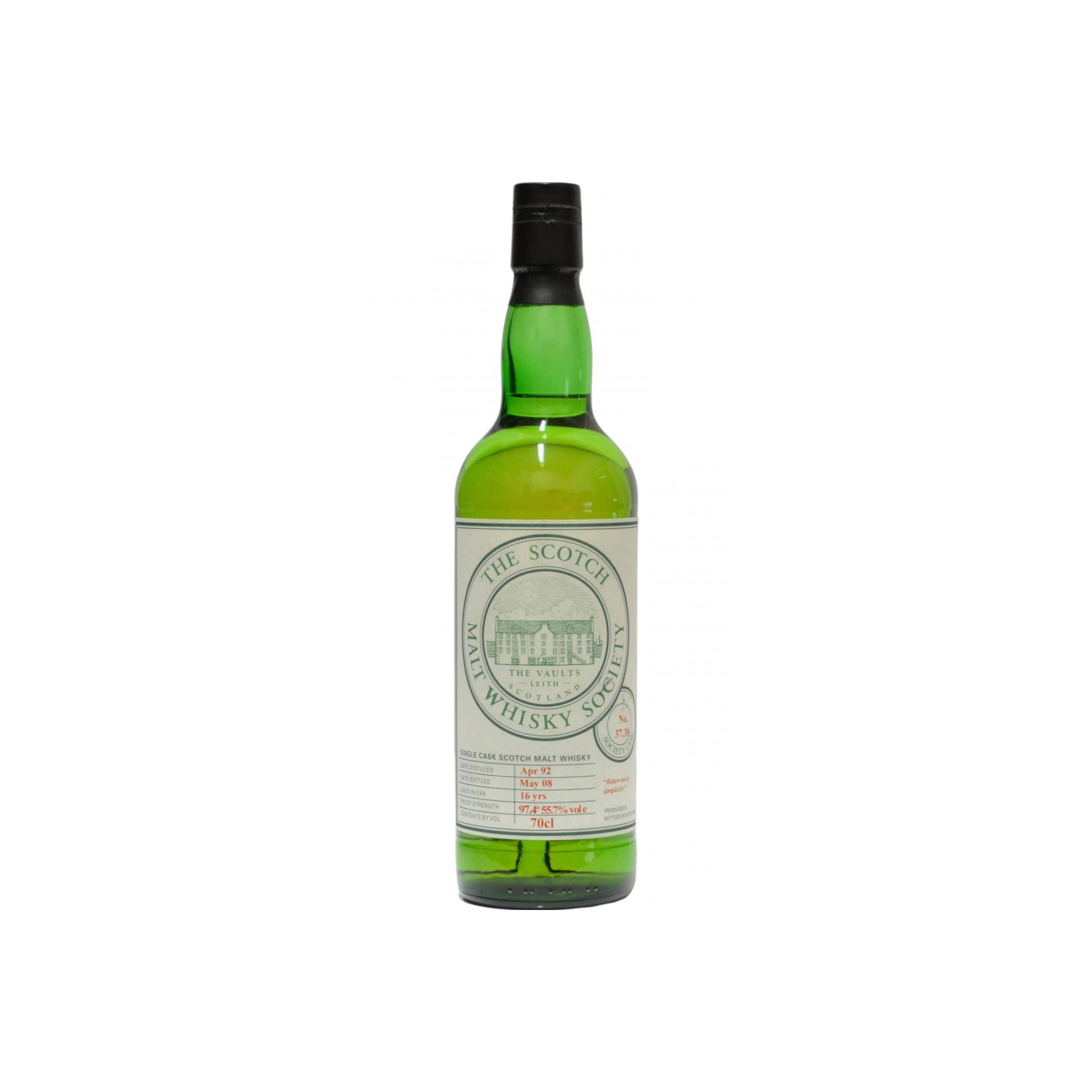 The Scotch Malt Whisky Society 1992 16 Years Single Malt Whisky