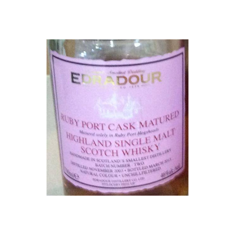 Edradour 2003 9 Years Single Malt Whisky