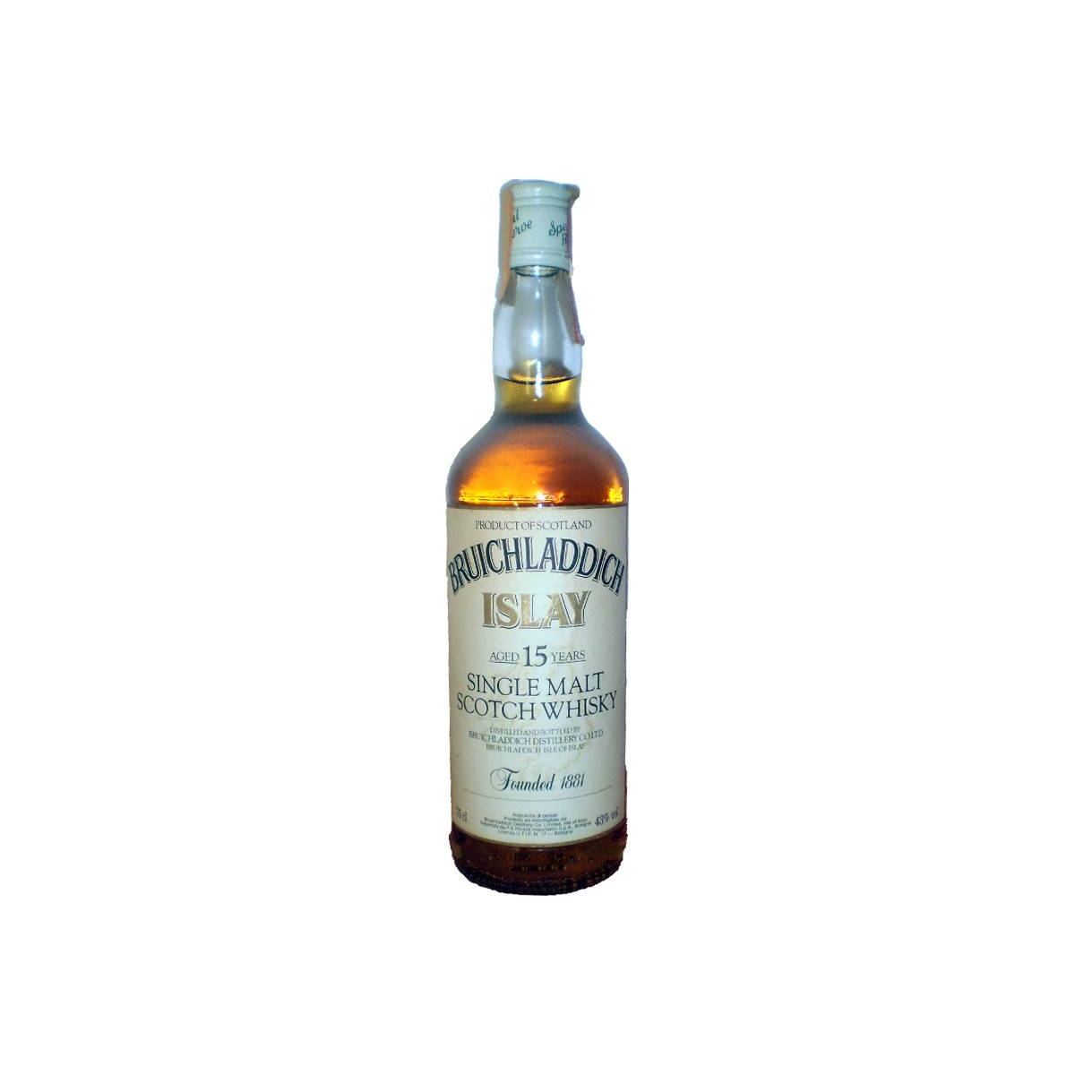 Bruichladdich 15 Years Single Malt Whisky