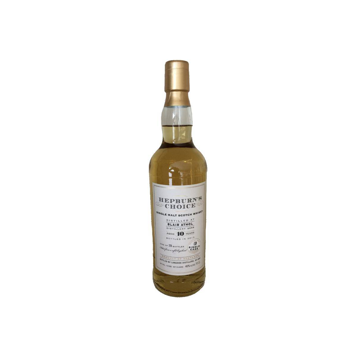 Blair Athol 2002 10 Years Single Malt Whisky