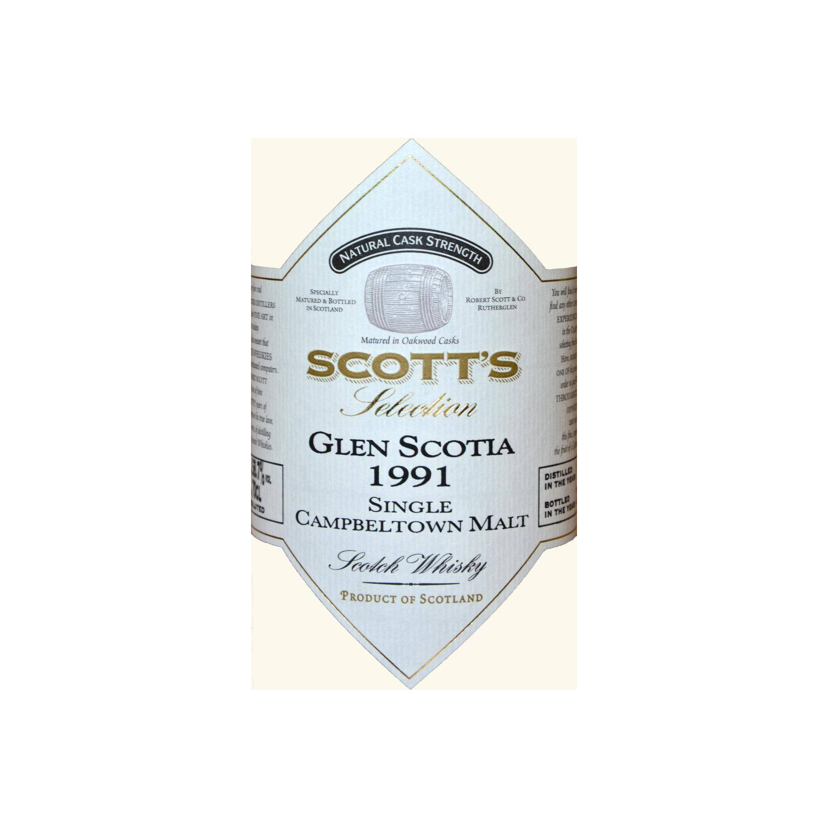 Glen Scotia 1991 19 Years Single Malt Whisky 3