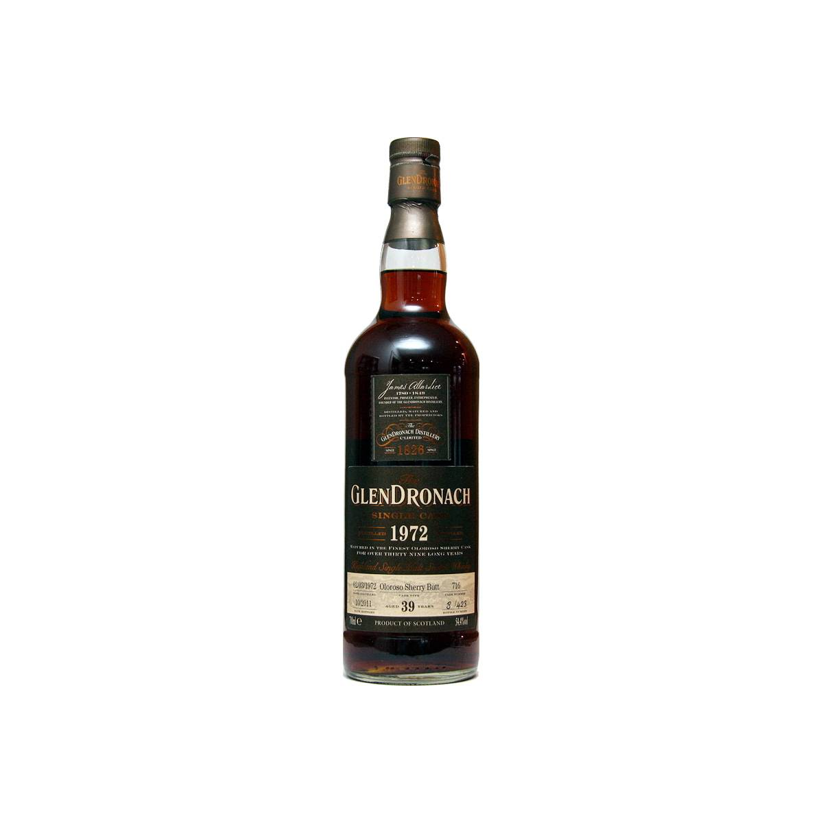 GlenDronach 1972 39 Years Single Malt Whisky