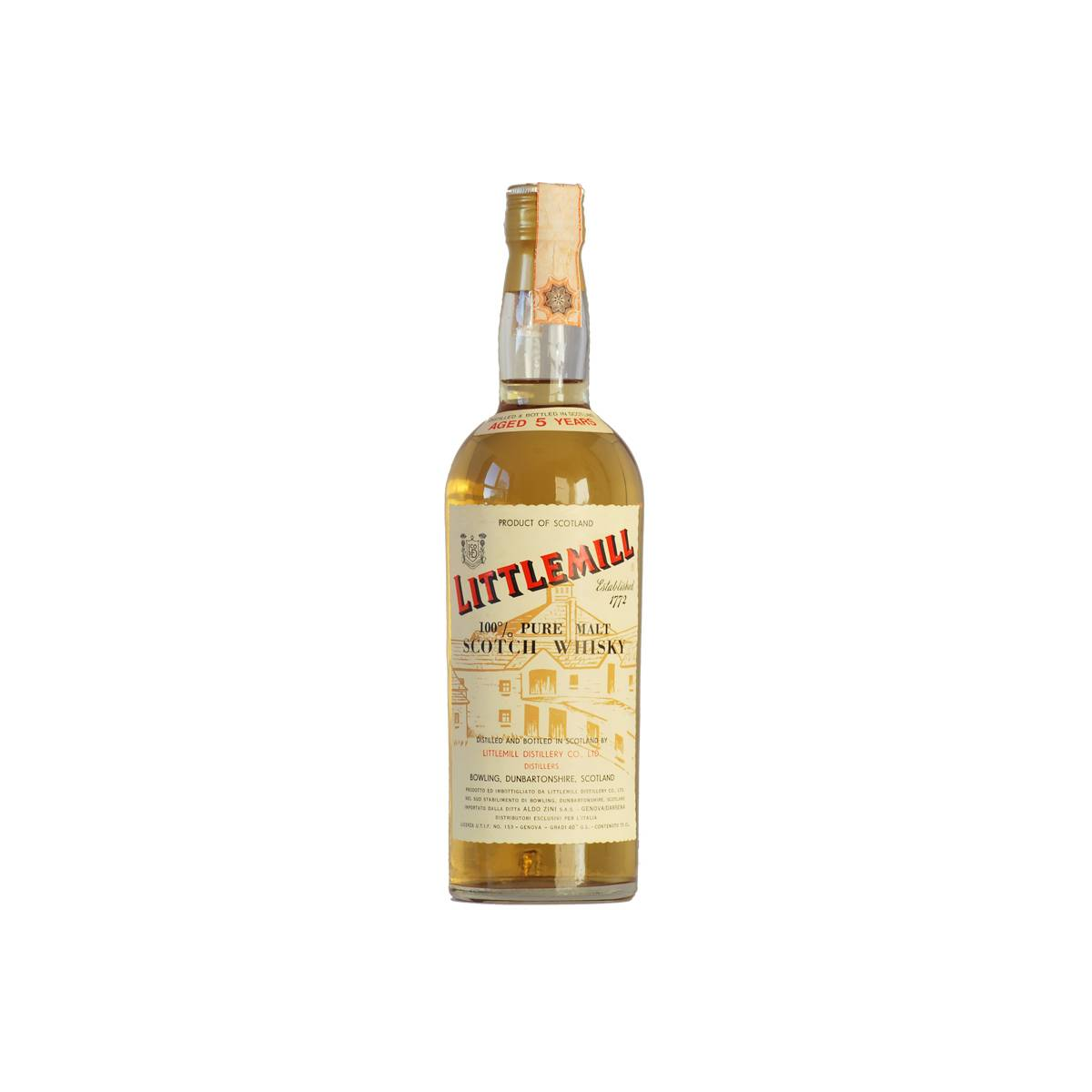 Littlemill 5 Years Single Malt Whisky