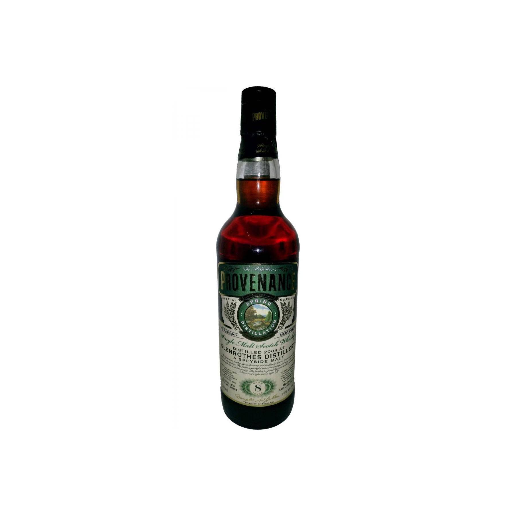 The Glenrothes McGibbon's Provenance 2004 8 Years Single Malt Whisky