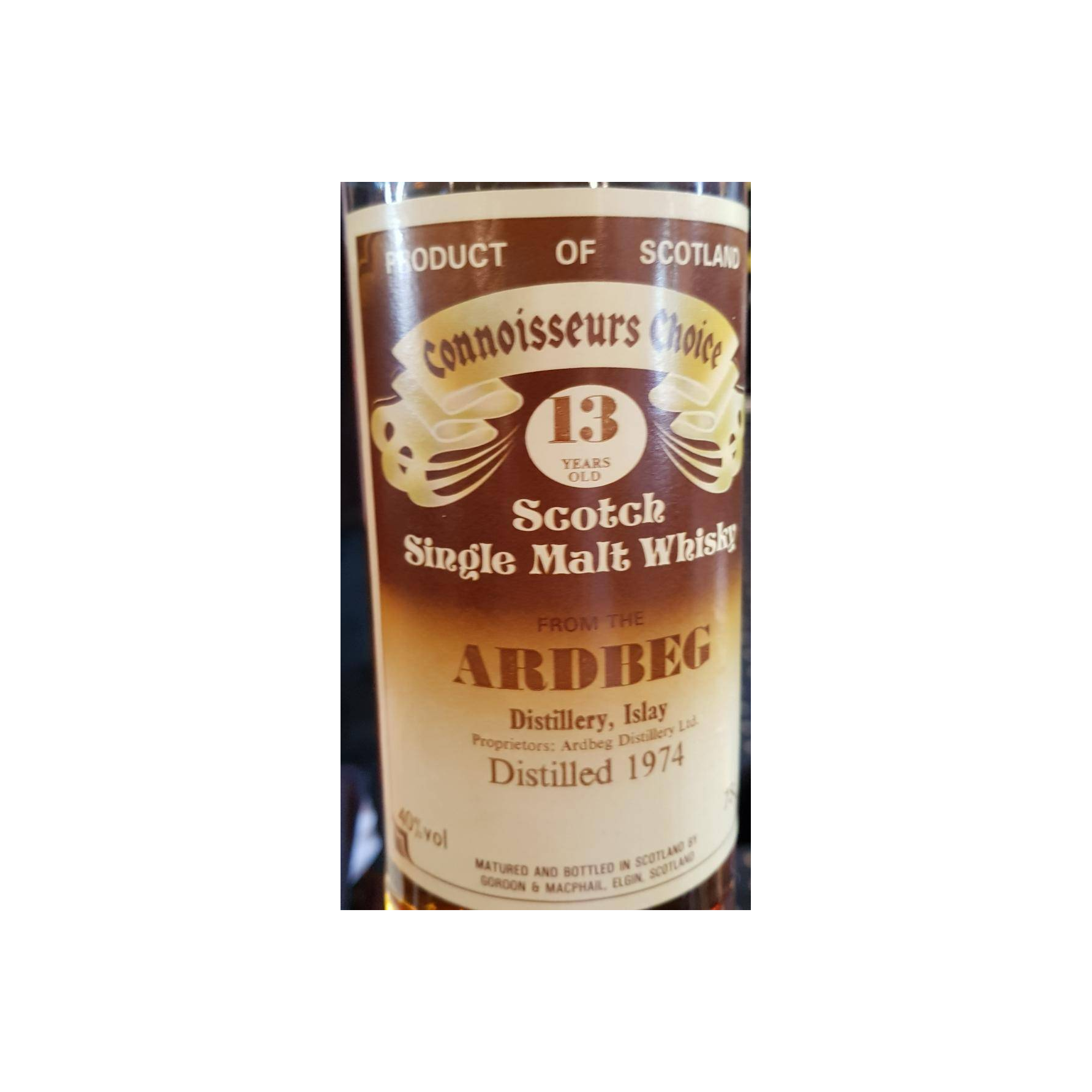 Ardbeg Connoisseurs Choice 1974 13 Years Single Malt Whisky