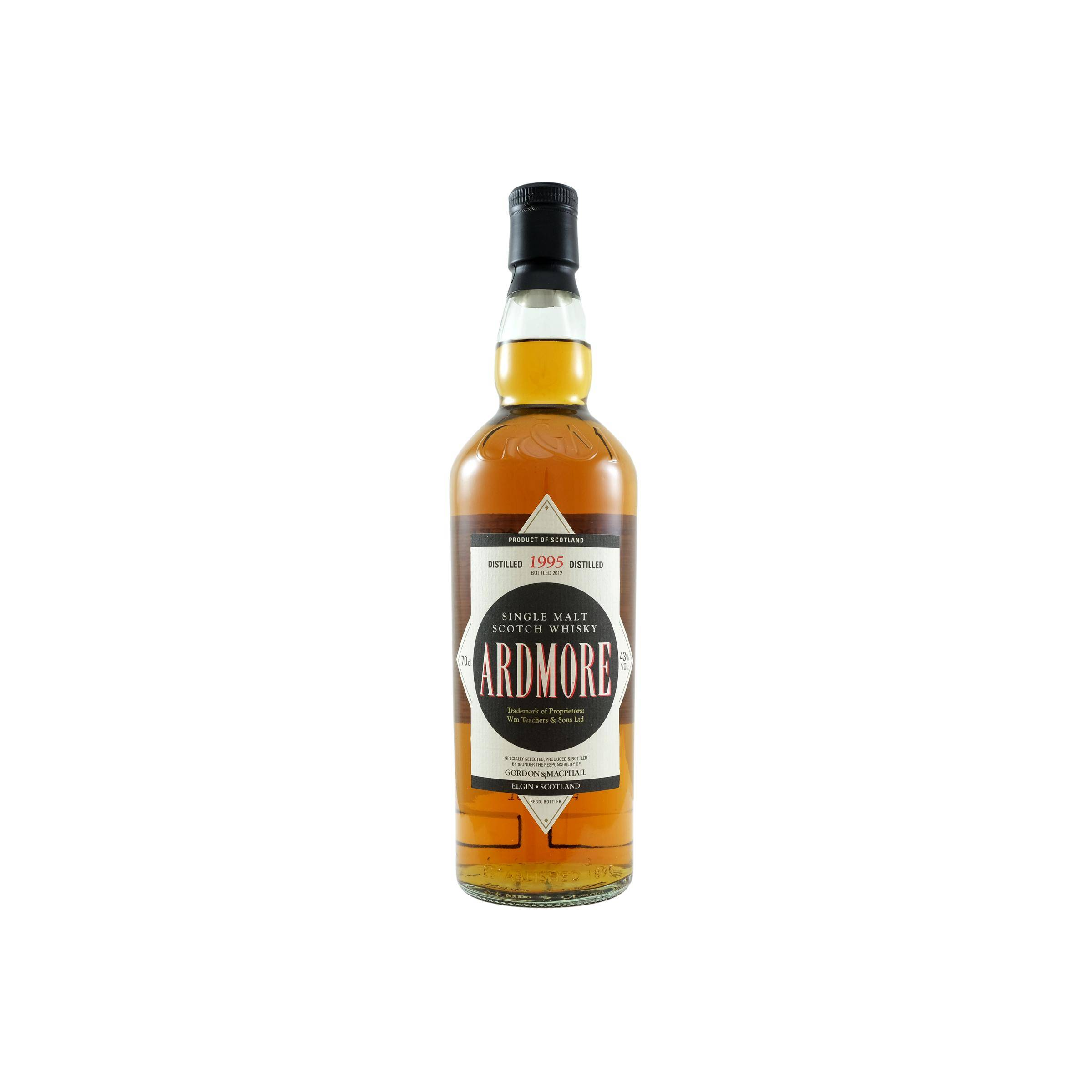 Ardmore Licensed Bottling 1995 17 Years Single Malt Whisky