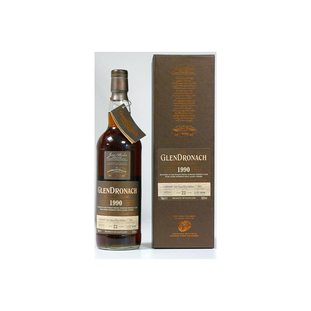 GlenDronach 1990 22 Years Single Malt Whisky 2