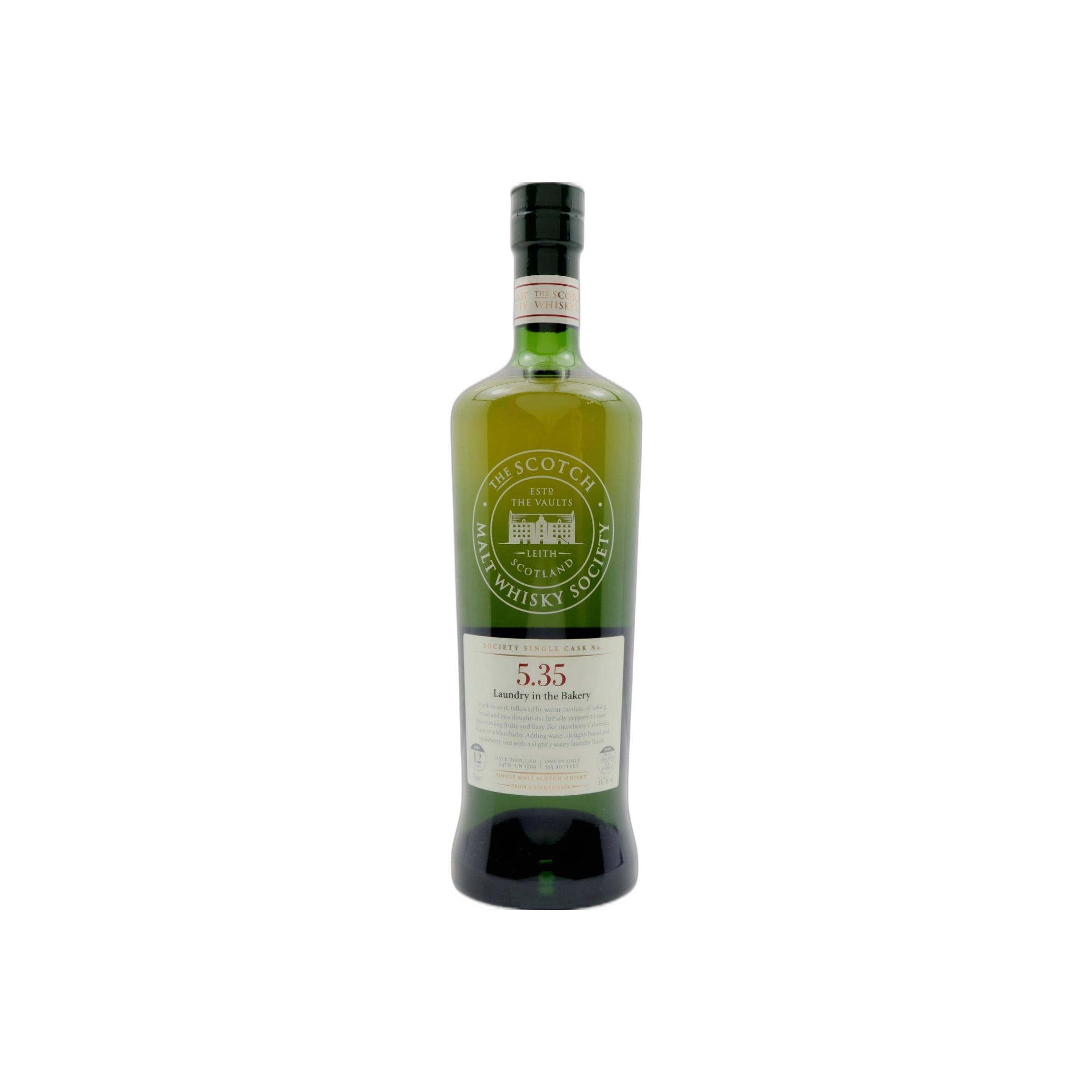 The Scotch Malt Whisky Society 1999 12 Years Single Malt Whisky