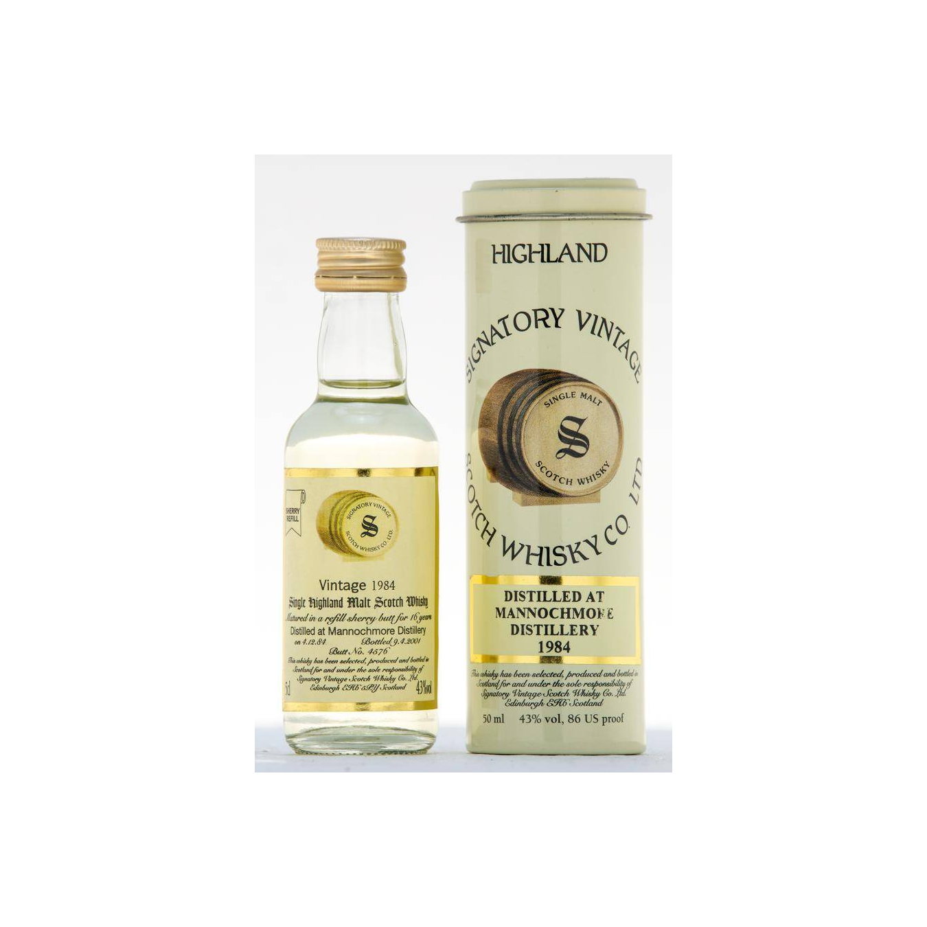 Mannochmore Vintage Collection 1984 16 Years Single Malt Whisky 3