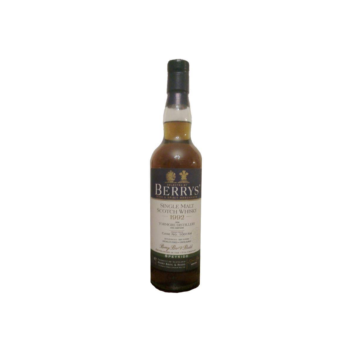 Tormore 1992 20 Years Single Malt Whisky