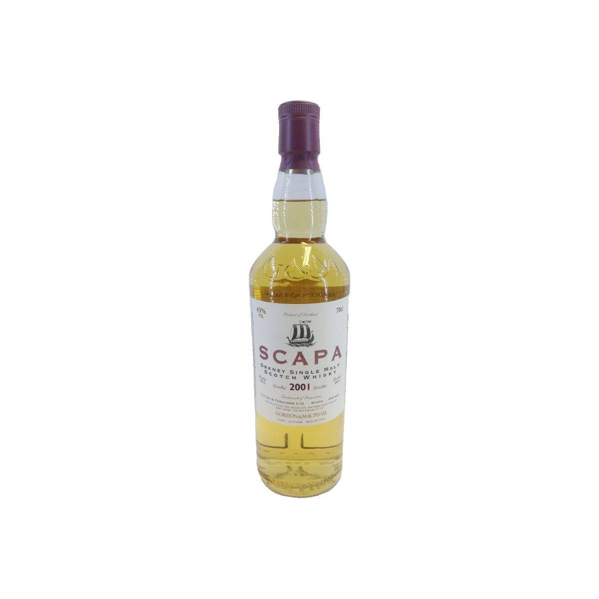 Scapa Licensed Bottling 2001 12 Years Single Malt Whisky