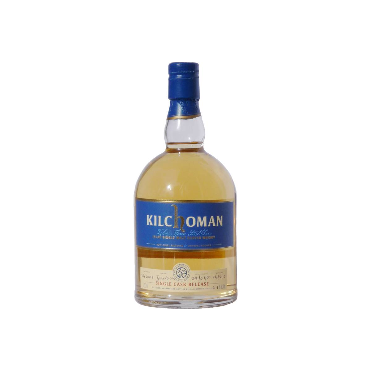 Kilchoman 2007 3 Years Single Malt Whisky