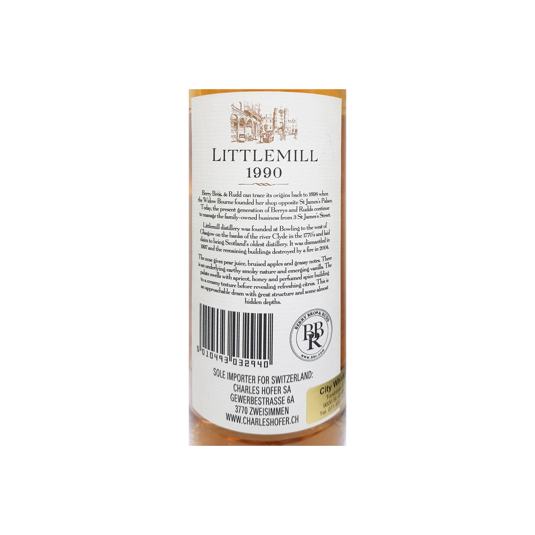 Littlemill 1990 22 Years Single Malt Whisky 3