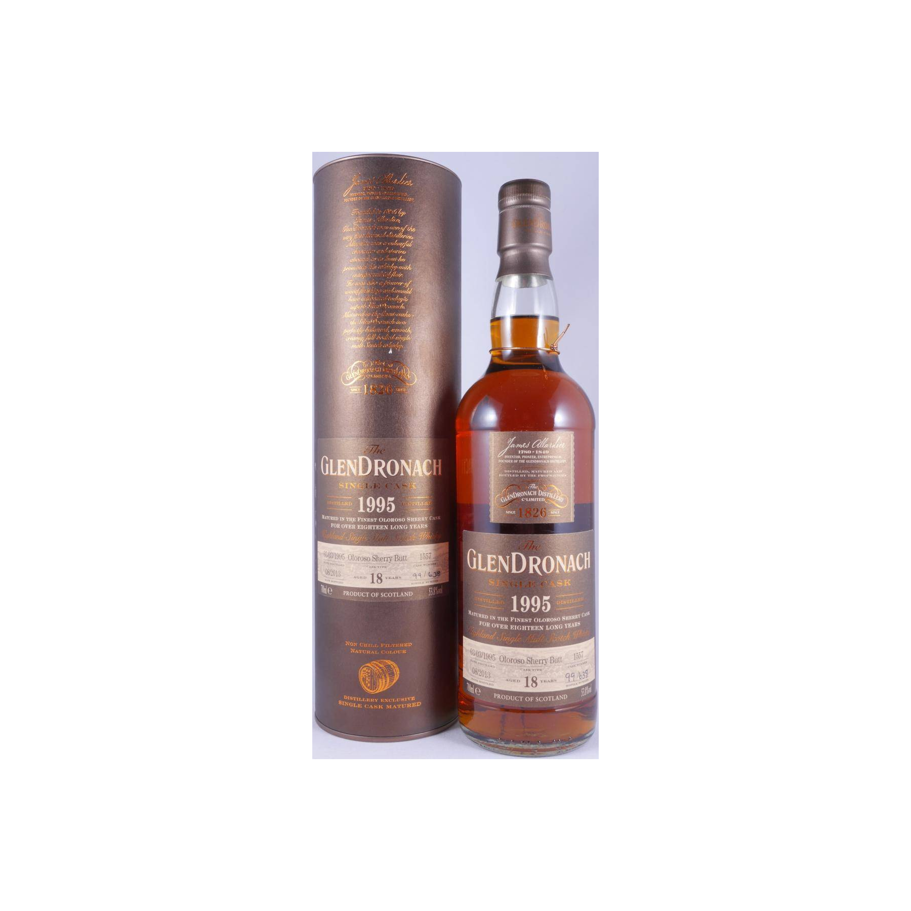 GlenDronach Single Cask 1995 18 Years Single Malt Whisky 2