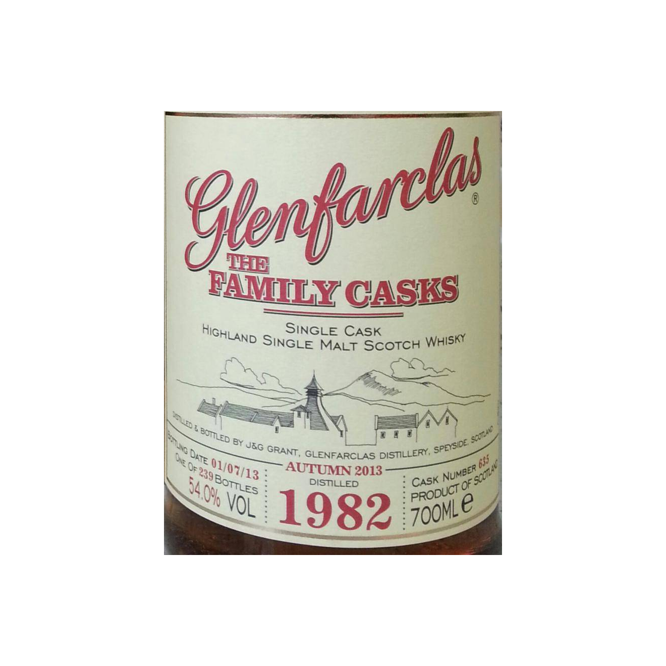 Glenfarclas 1982 31 Years Single Malt Whisky 3