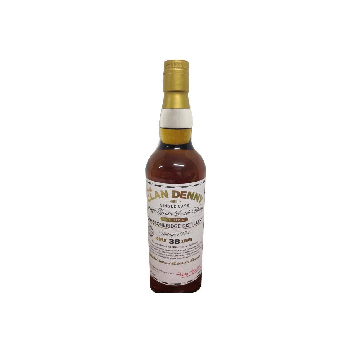 Cameronbridge 1974 38 Years Single Grain Whisky
