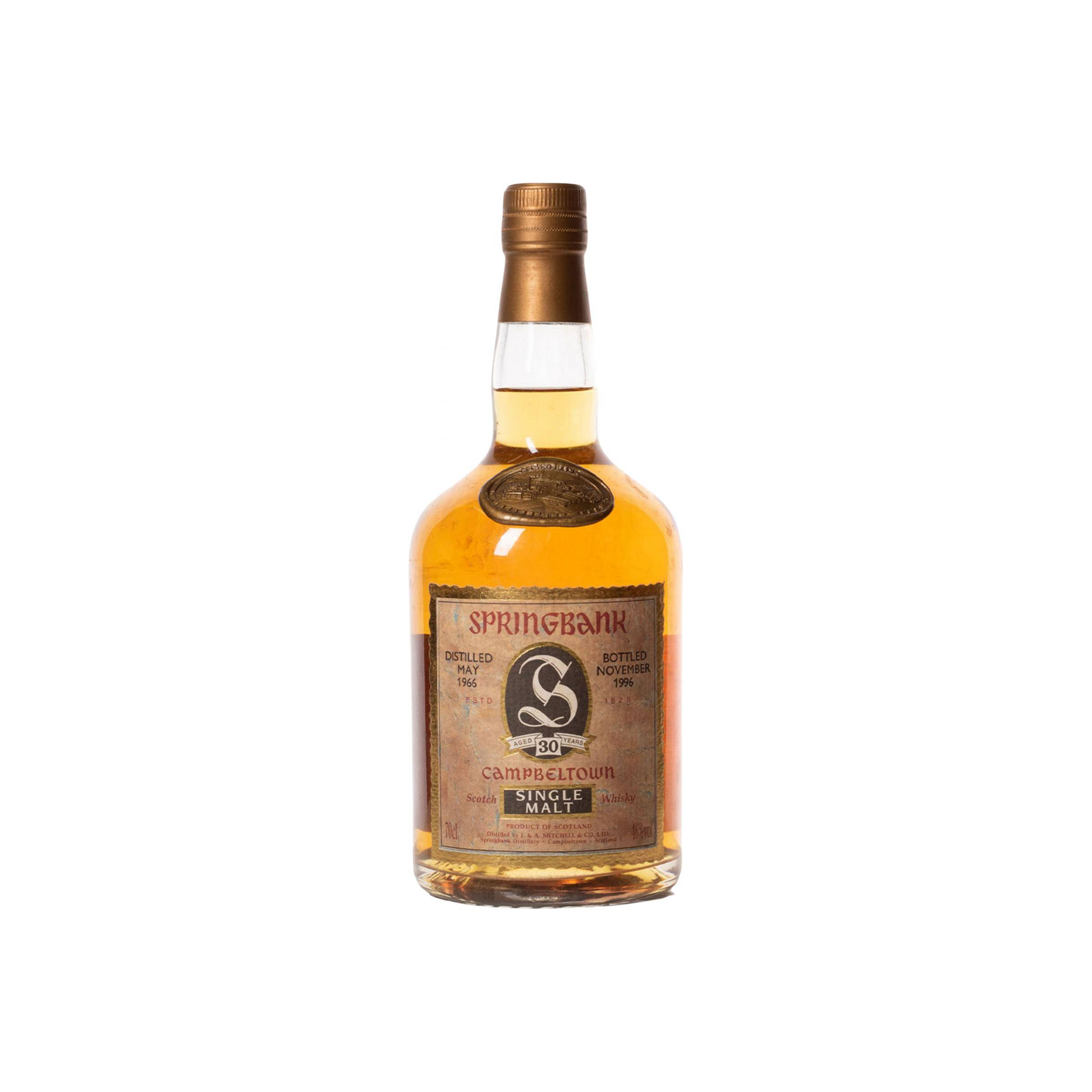 Springbank 1966 30 Years Single Malt Whisky