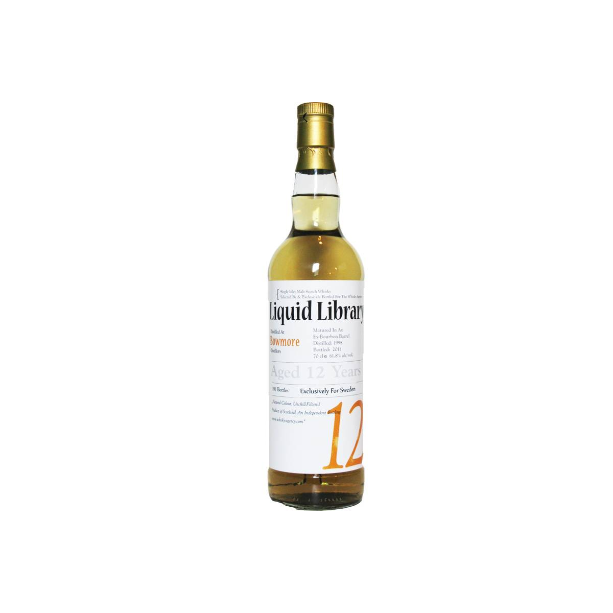 Bowmore 1998 12 Years Single Malt Whisky