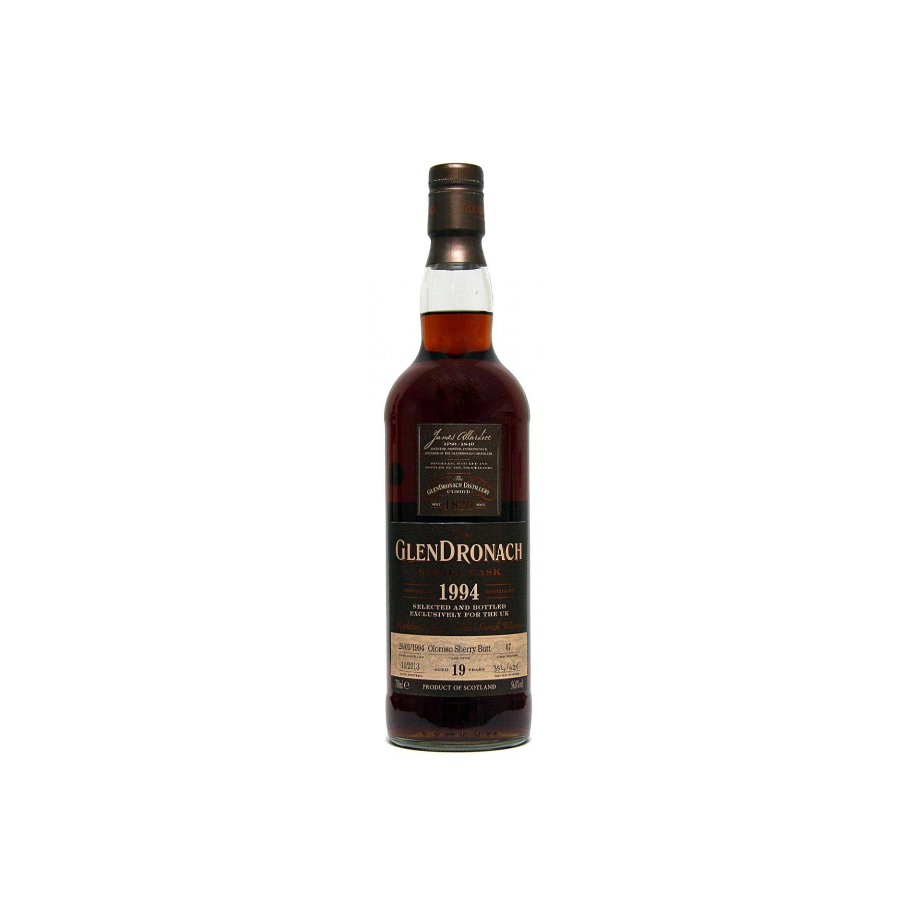 GlenDronach Single Cask 1994 19 Years Single Malt Whisky