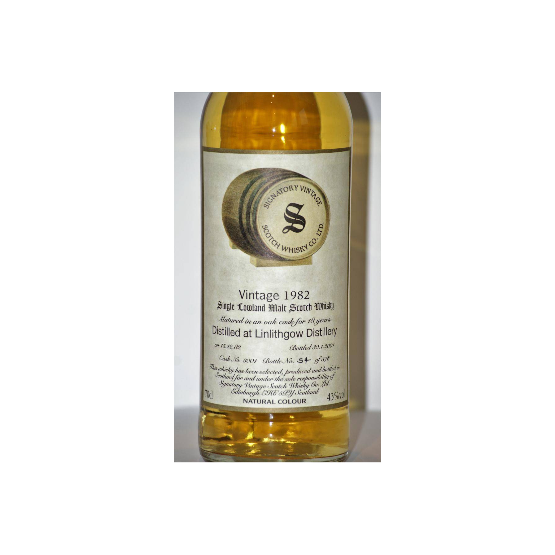 Signatory Vintage Vintage Collection 1982 18 Years Single Malt Whisky 2