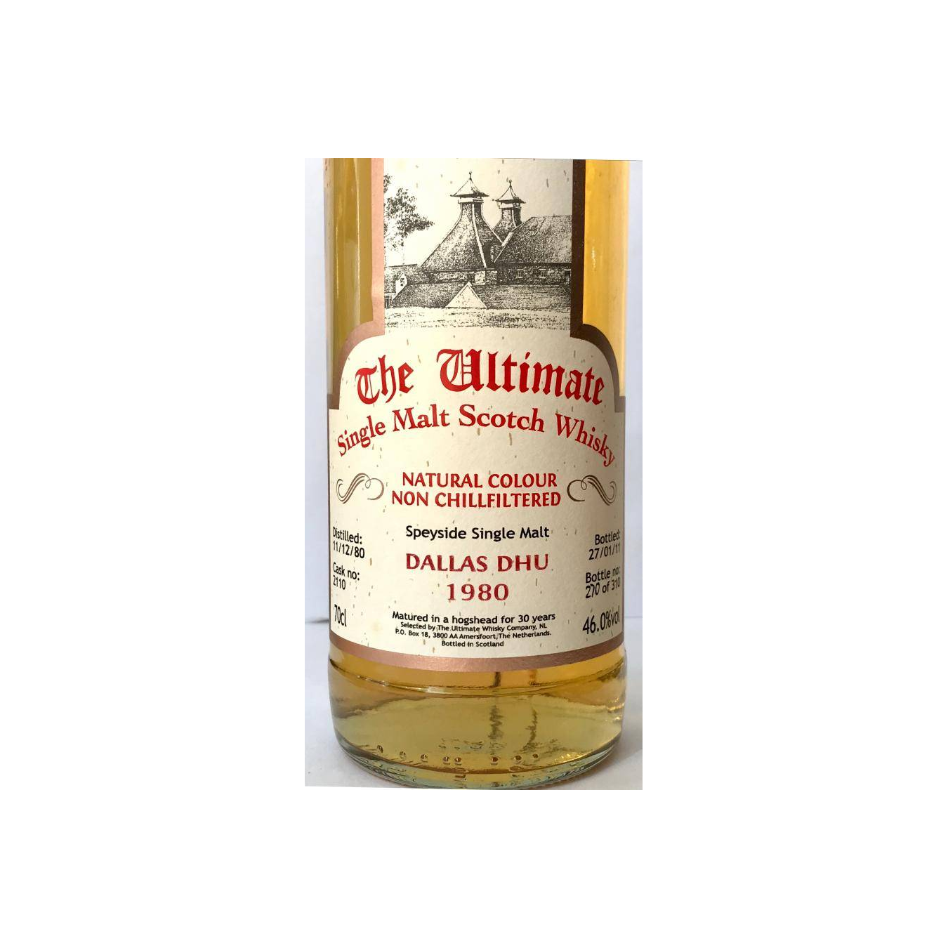 Dallas Dhu 1980 30 Years Single Malt Whisky 2