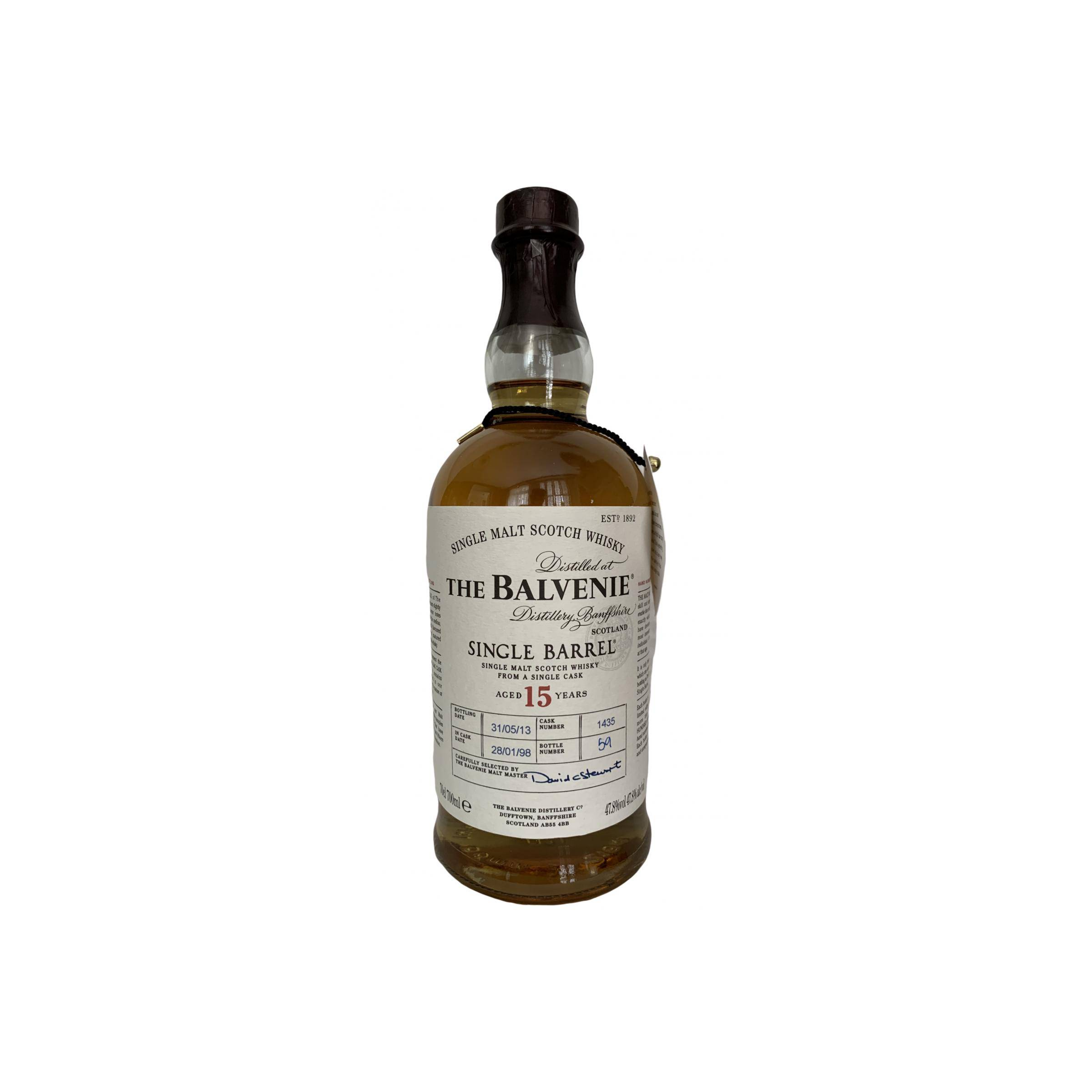 The Balvenie Single Cask 1998 15 Years Single Malt Whisky