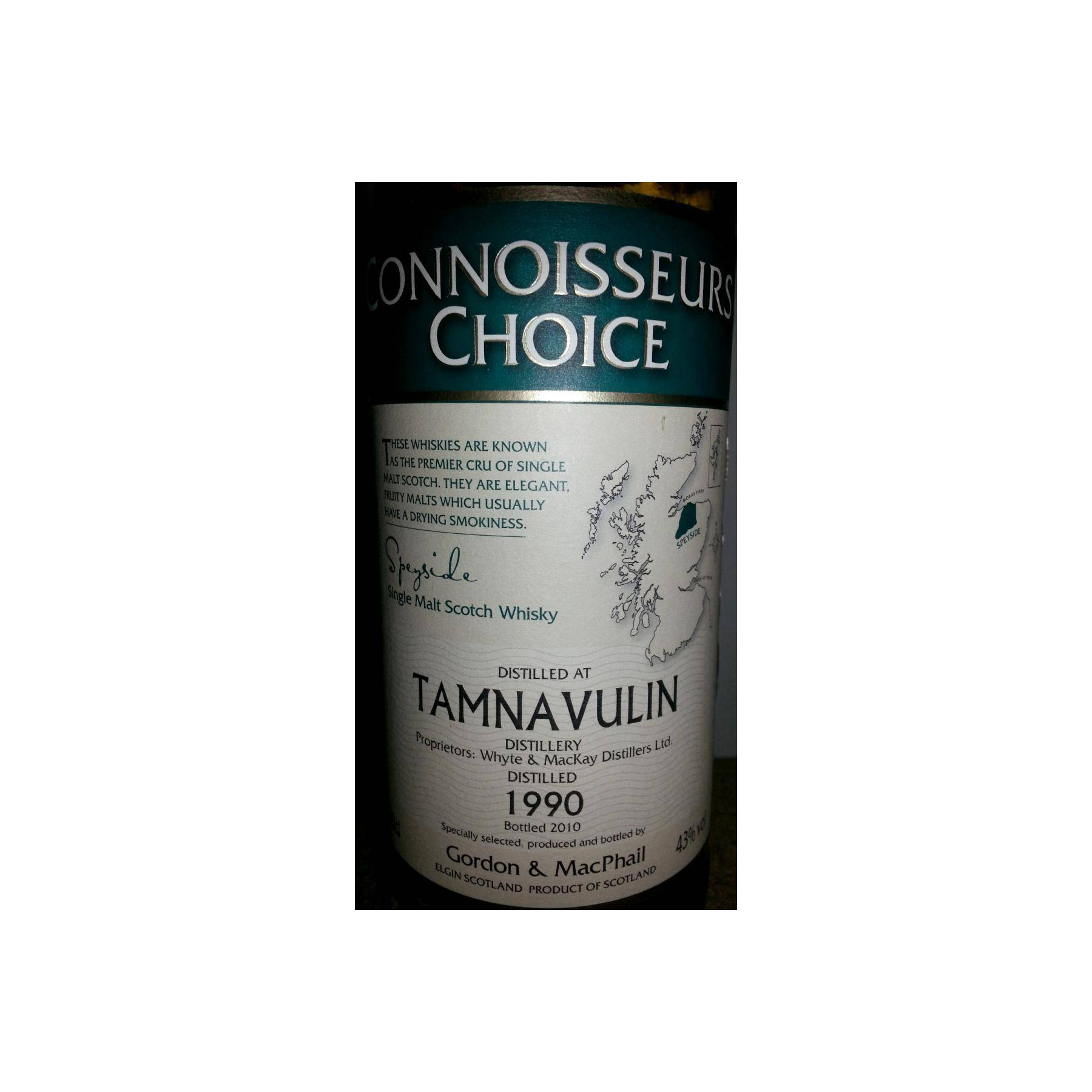 Tamnavulin Connoisseurs Choice 1990 20 Years Single Malt Whisky 2