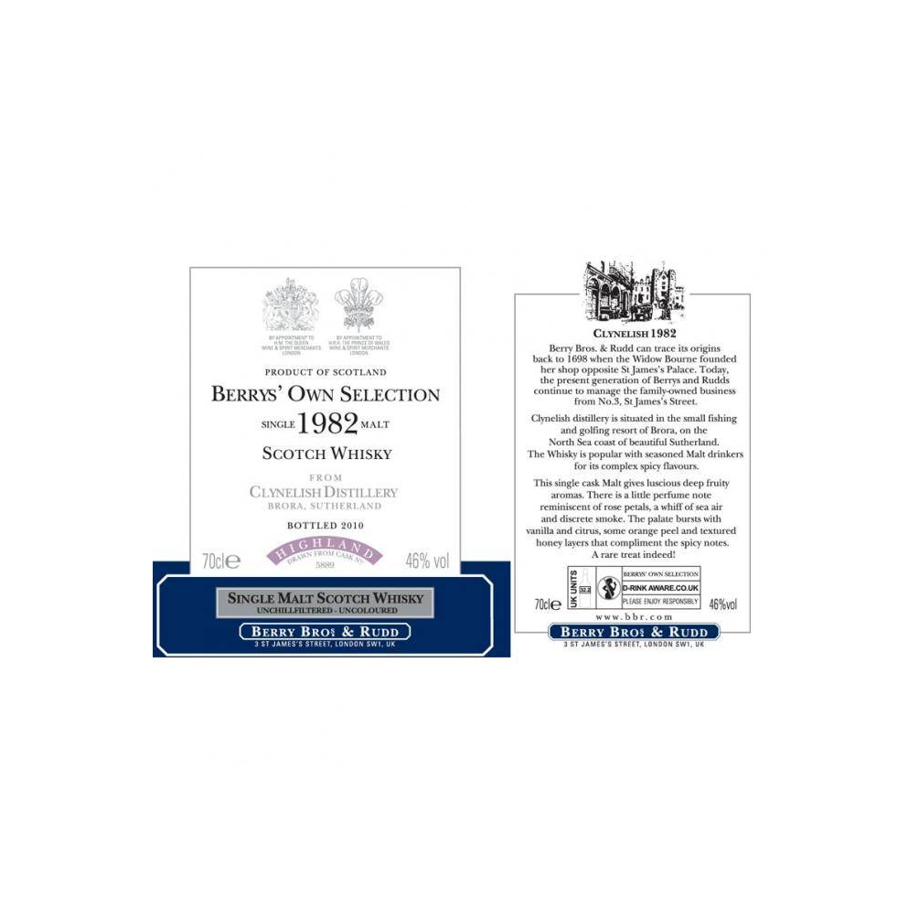 Clynelish 1982 28 Years Single Malt Whisky 2