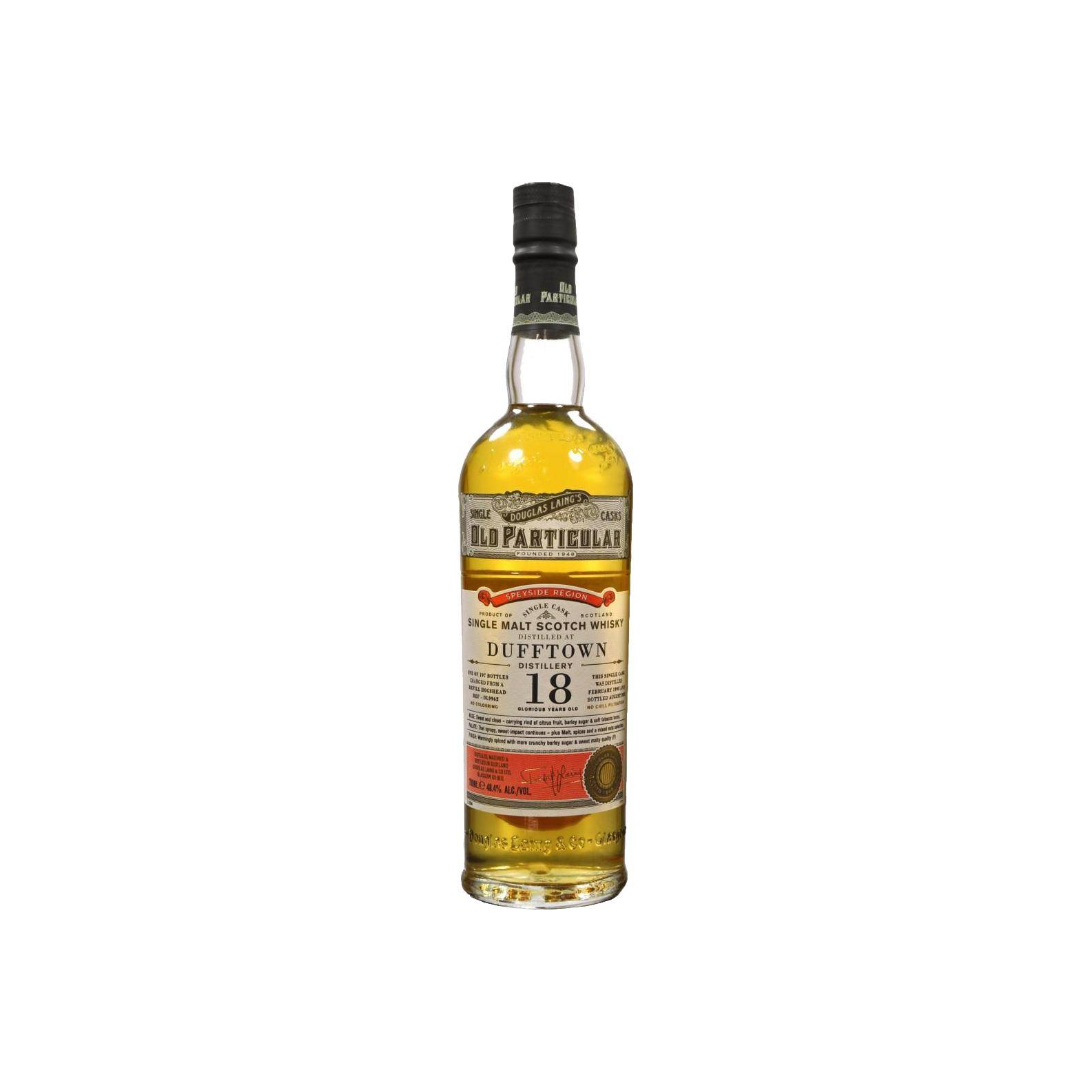 Dufftown Old Particular 1995 18 Years Single Malt Whisky