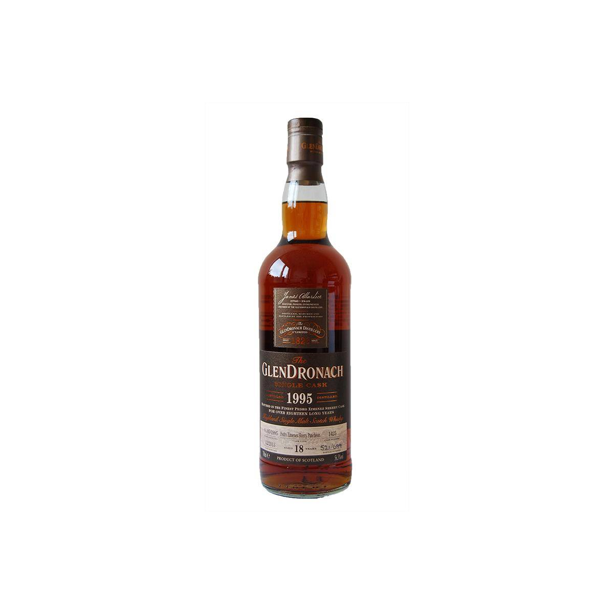 GlenDronach Single Cask 1995 18 Years Single Malt Whisky