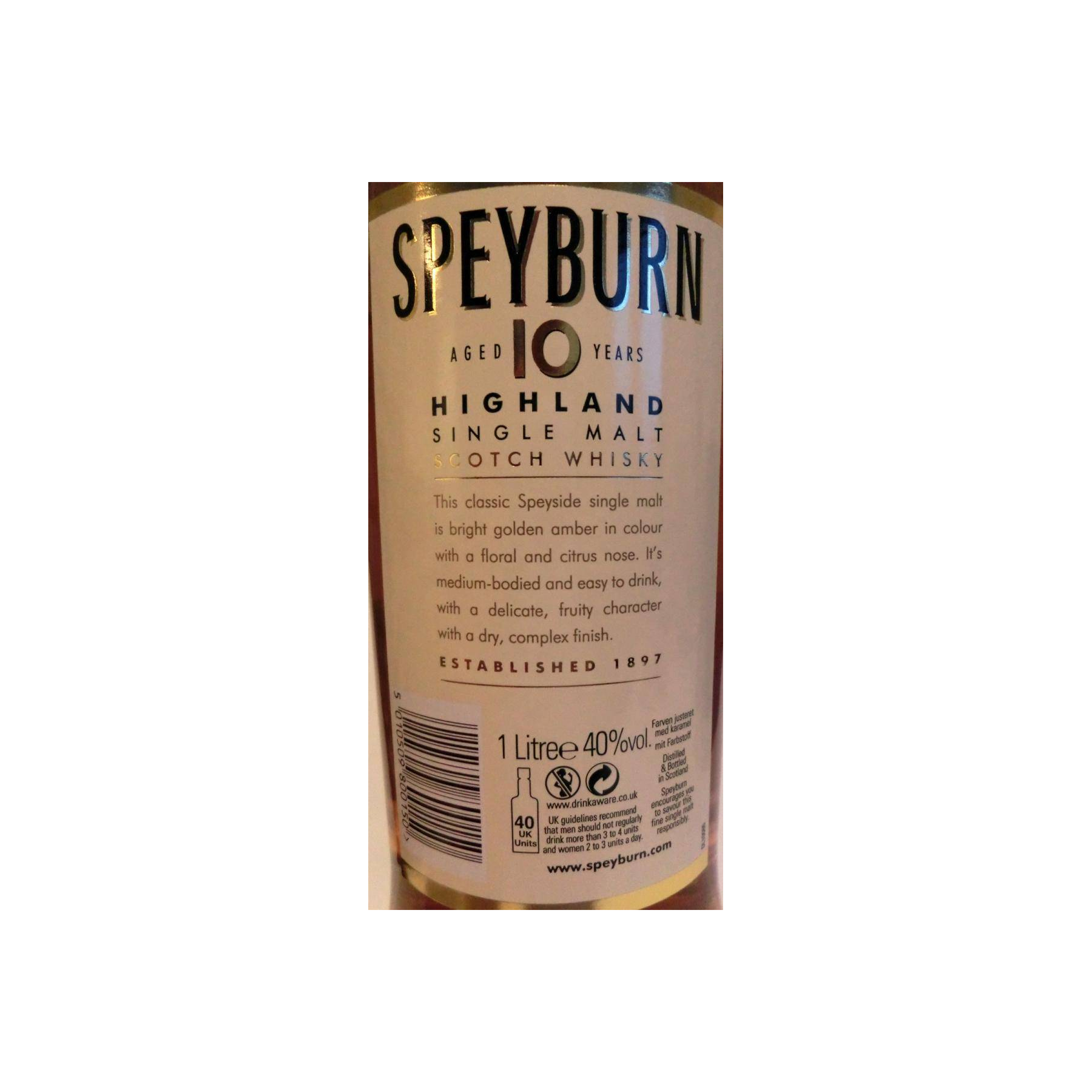 Spey 10 Years Single Malt Whisky 3