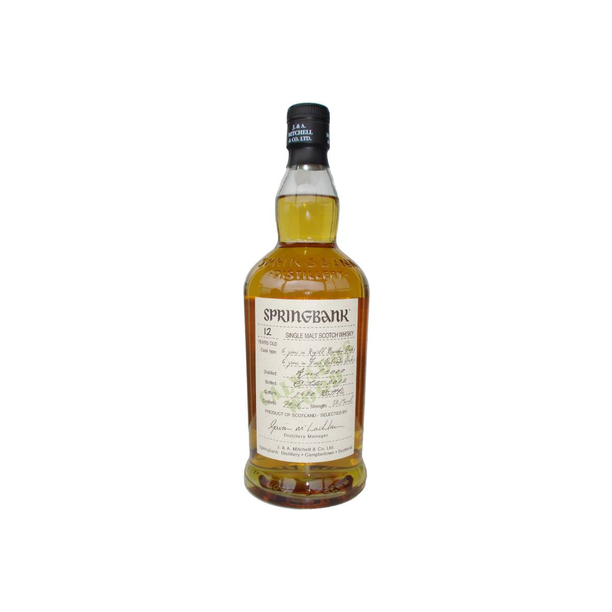 Springbank 2000 12 Years Single Malt Whisky