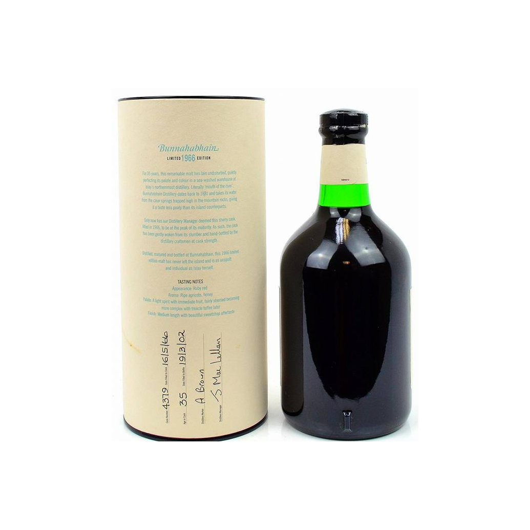 Bunnahabhain 1966 35 Years Single Malt Whisky 3