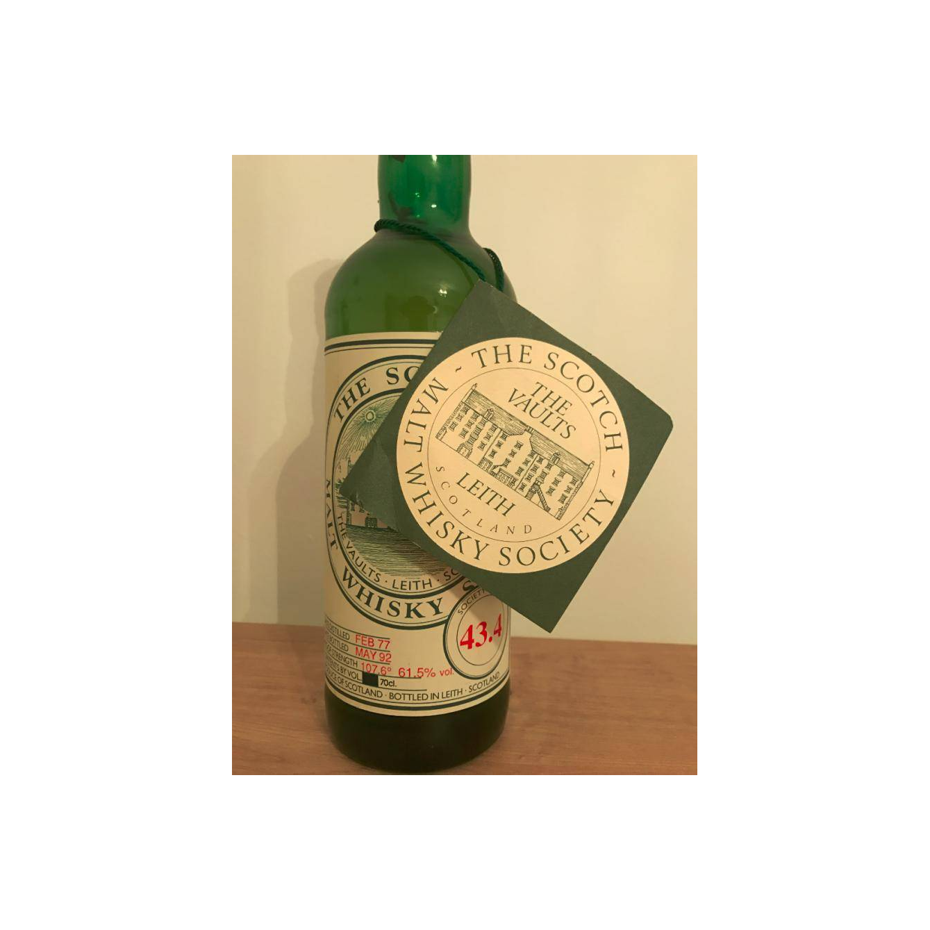 The Scotch Malt Whisky Society 1977 15 Years Single Malt Whisky 3