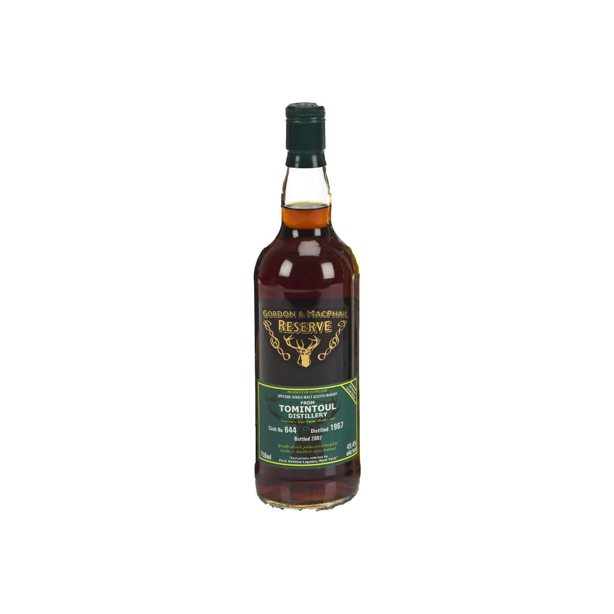 Tomintoul Reserve 1967 40 Years Single Malt Whisky
