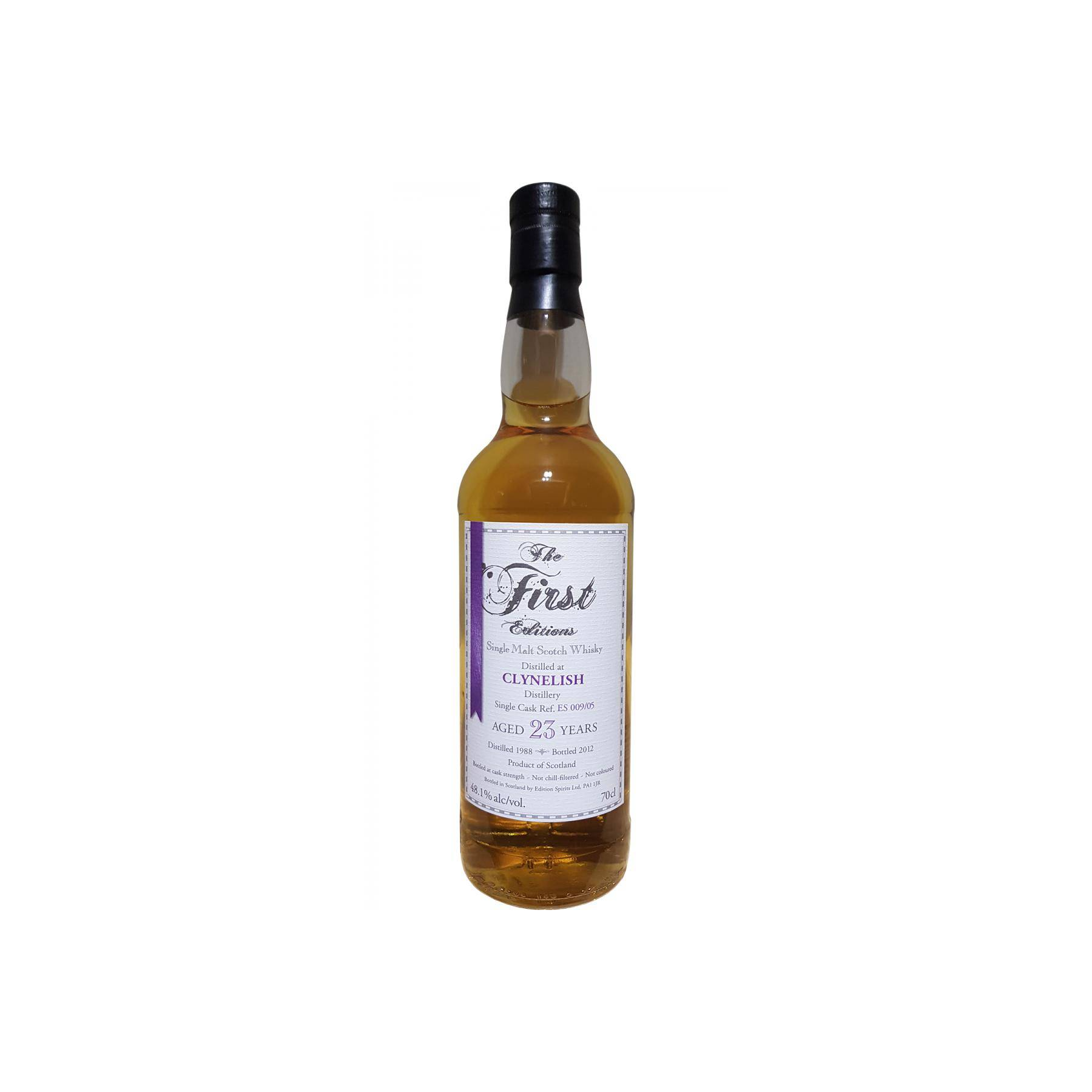 Clynelish The First Editions 1988 23 Years Single Malt Whisky