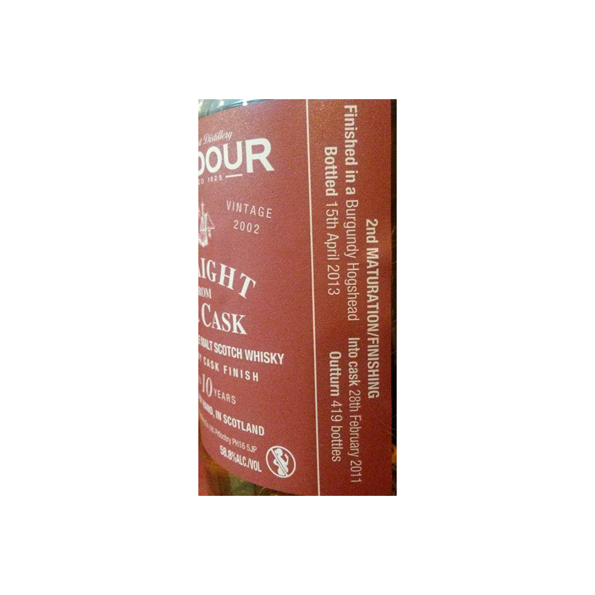 Edradour 2002 10 Years Single Malt Whisky 2