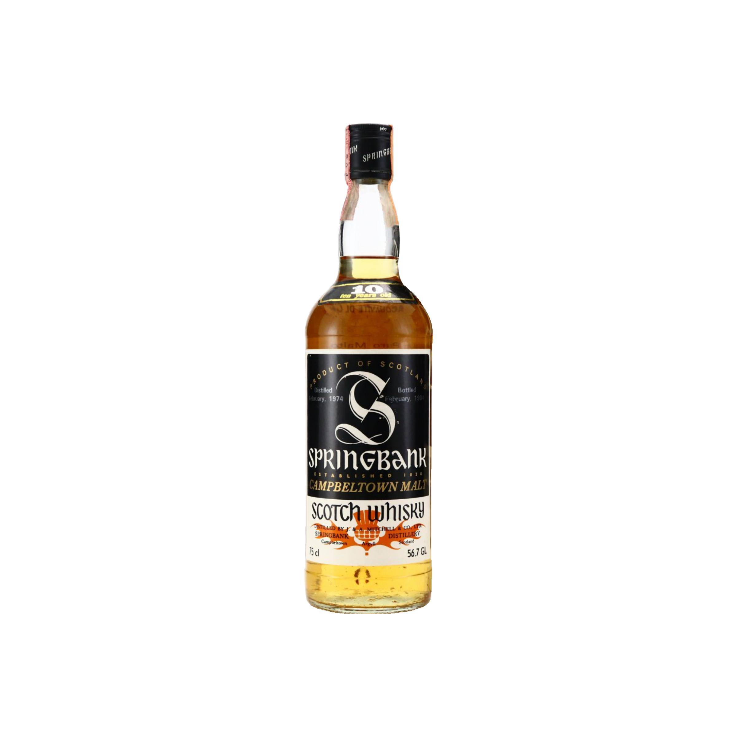 Springbank 1974 10 Years Single Malt Whisky